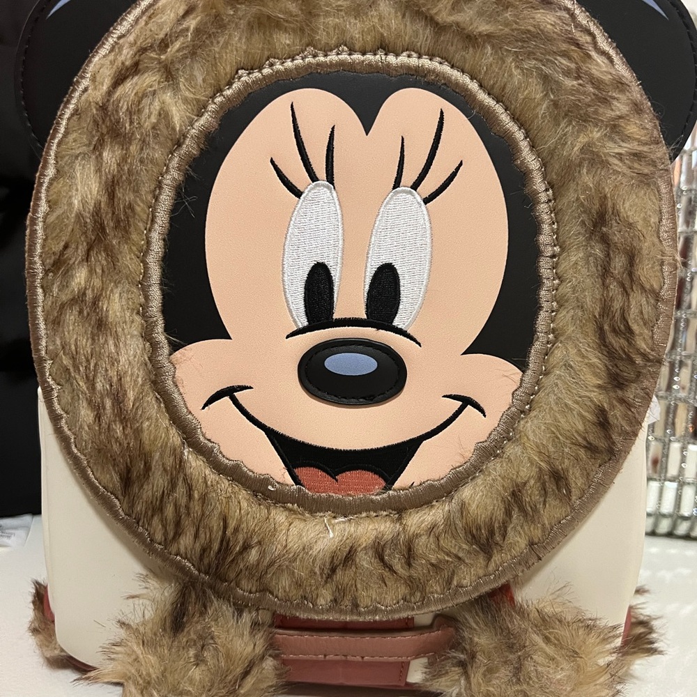 Loungefly 2025 Disney Cruise Line DCL Alaska Minnie Mouse  Backpack NWT